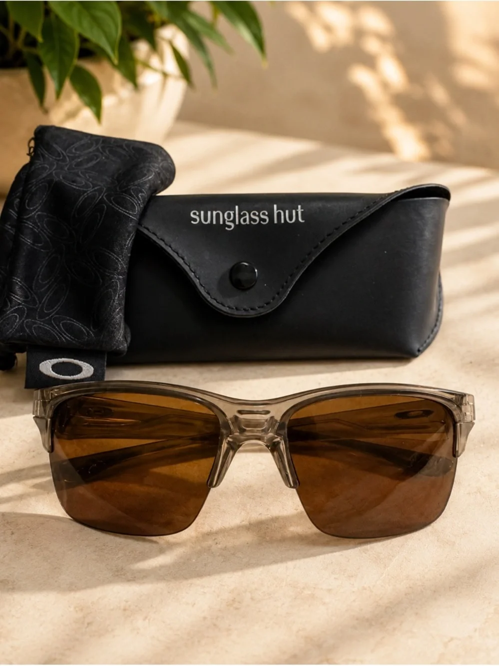 Oakley Thinlink OO9316-02 Smoke Brown HDO Sunglasses